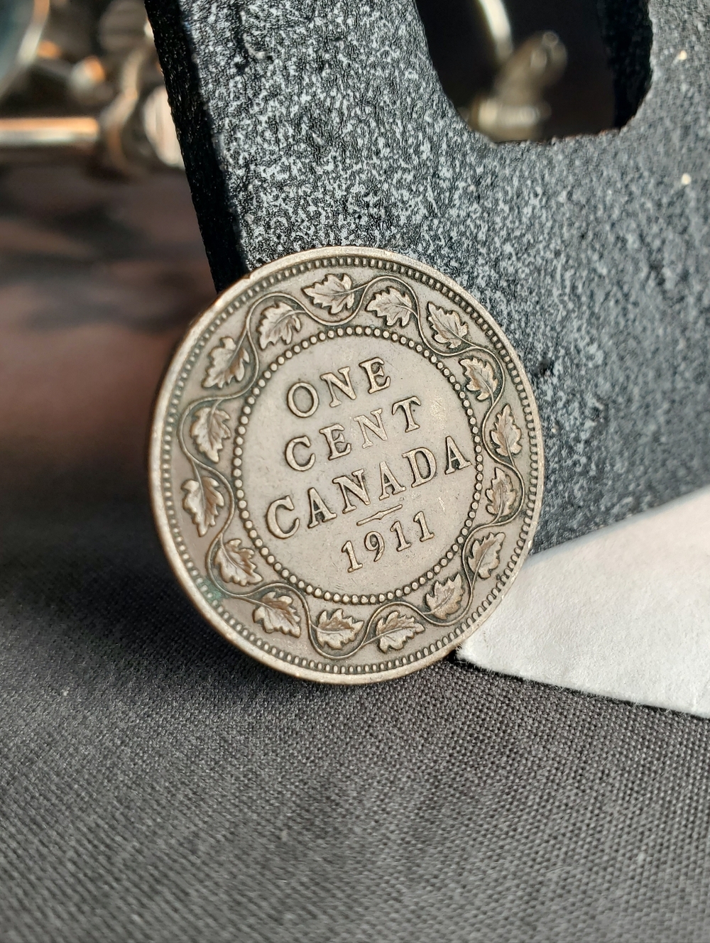 1911 canada Edward VII Large Cent: without "DEI GRA"